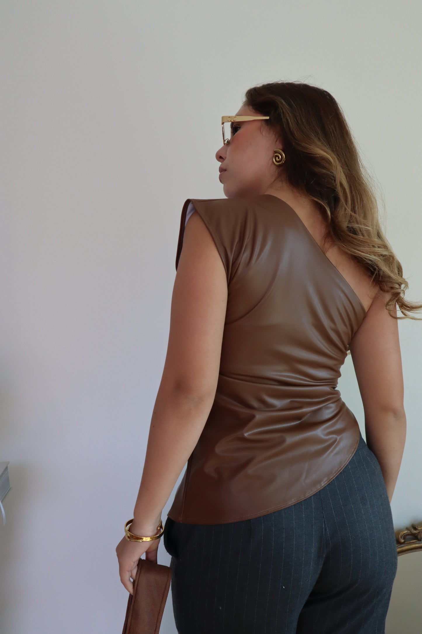 Viviana Caramel leather
