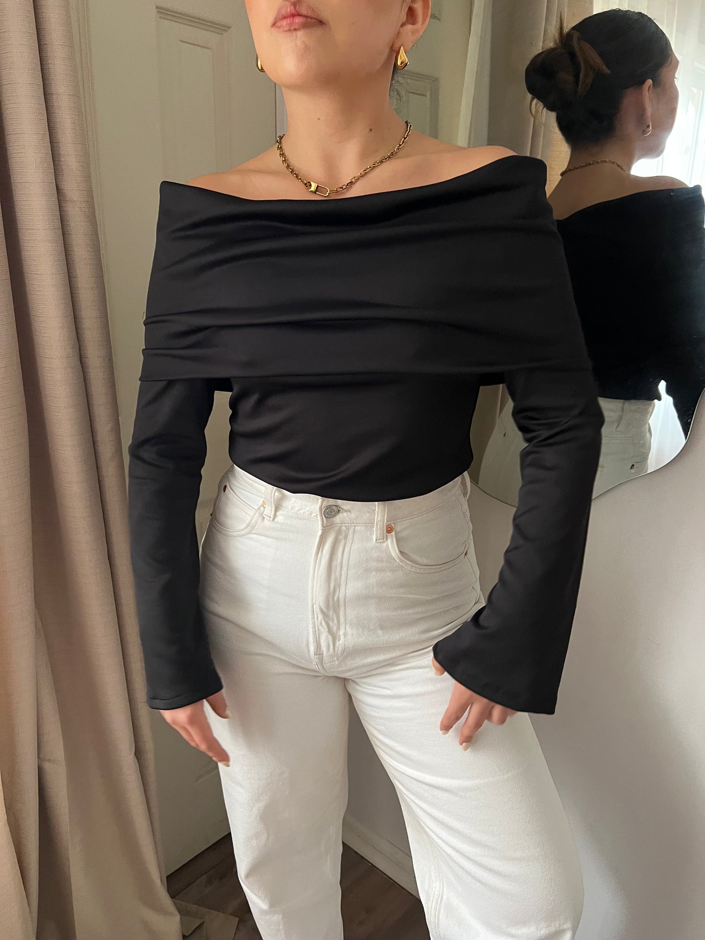 Black Off shoulder